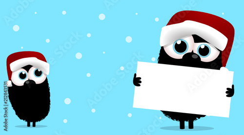 Monster Weihnachtsgruß
