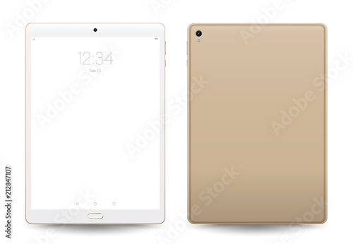 Tablet mockup.