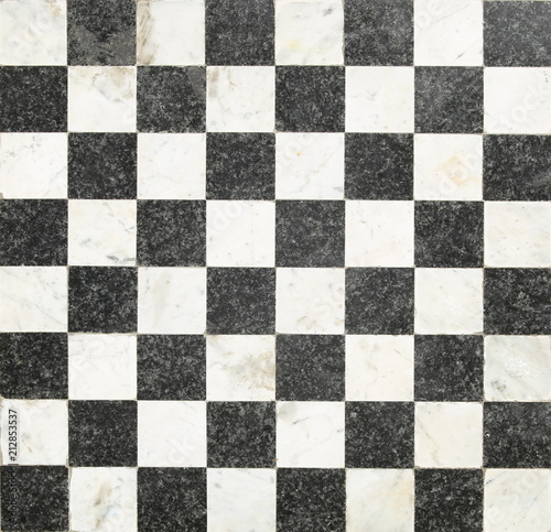 Fototapete Marble chess board background