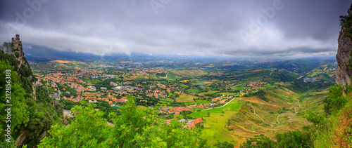 San Marino, Italy, panoramic view © alexugalek