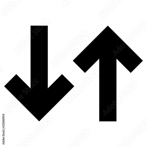 arrow up and down icon