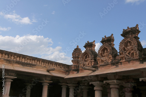 Second storeyed temple of Neminatha, of Chavundaraya Basadi, Chandragiri hill, Sravanabelgola, Karnataka © RealityImages
