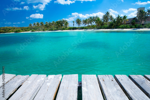 beach and tropical sea