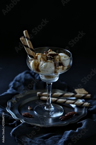 Banoffe sundae photo