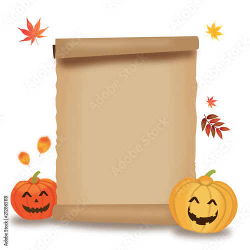 Halloween Schriftrolle