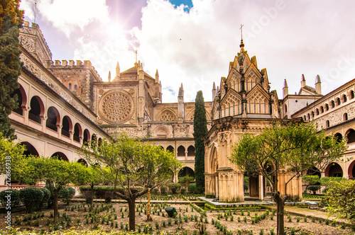 Royal Monastery of Santa Maria de Guadalupe, province of Caceres, Extremadura, Spain photo