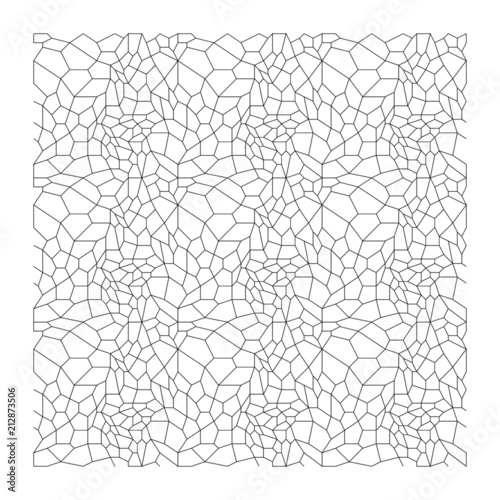 Texture geometrico design vecchio mosaico rotto mattonella pietra vettoriale