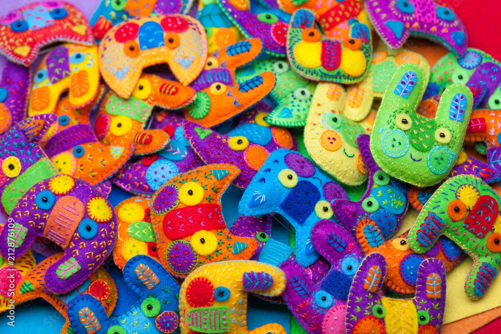beautiful photo close-up brooches, sewn by hand, bright, colored, bulk, lots beautiful photo close-up brooches, sewn by hand, bright, colored, bulk, lots