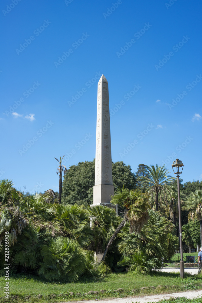 Rome, Villa Torlonia - Obelisk