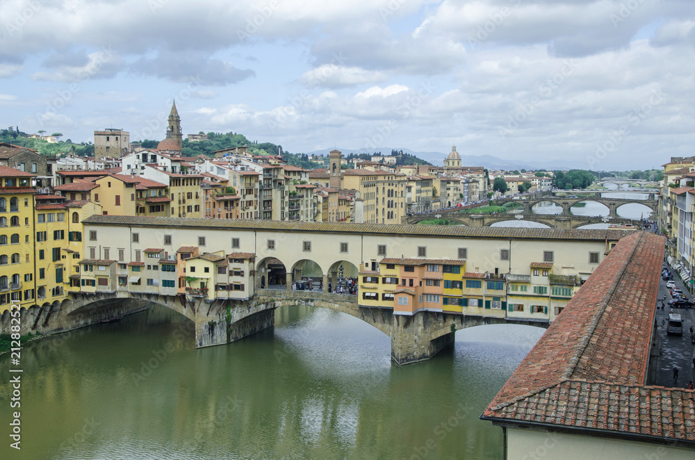 Ponte Vecchio bridge in Florence