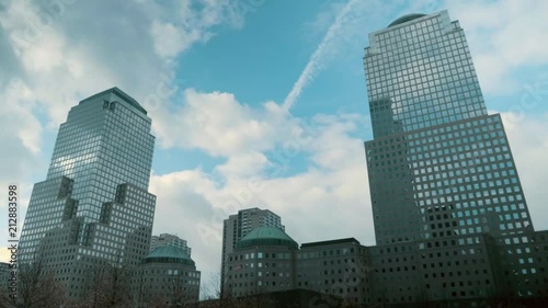 New York view from ground zero