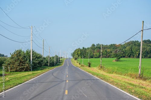 Vanishing road