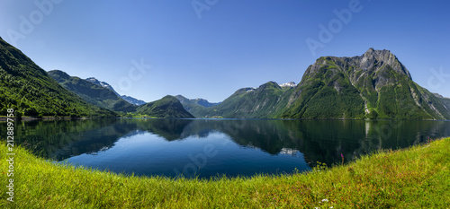 Fjord in Skandianvien