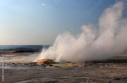 Old Faithful Area and Geysers, Yellowstone NP 