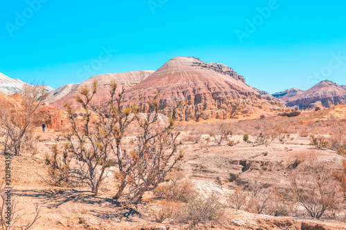 Red mountains in Kazakhstan