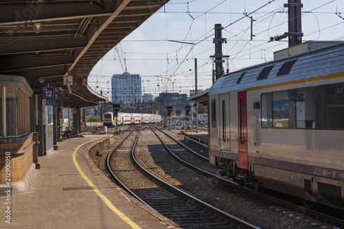 Train station Midi Brussels