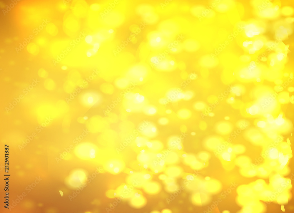Yellow Bokeh Background Light Effect For Your Design Yellow Bokeh Background Light Effect For Your Design