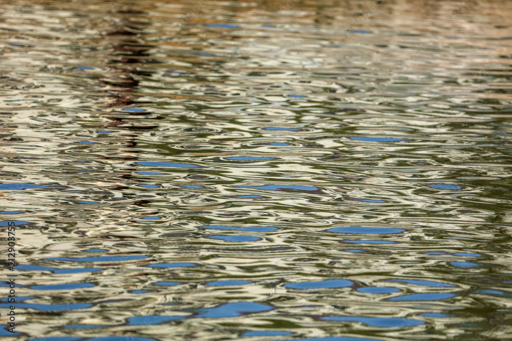 The smooth water as an abstract background The smooth water as an abstract background