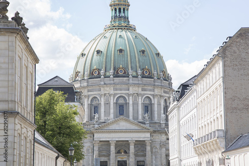 Photography Frederiks Church in Copenhagen