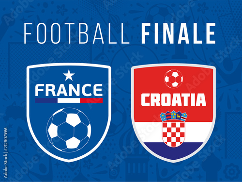 FOOTBALL FINALE France - Croatie