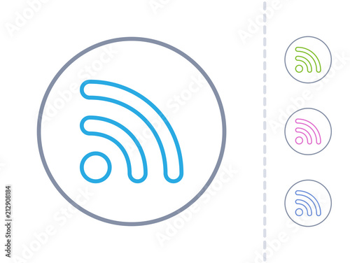 RSS Sign - Simple Icons