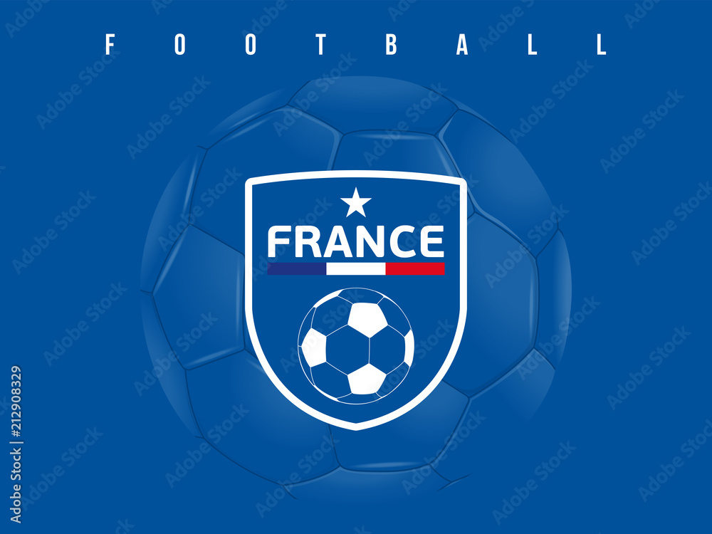 Fototapeta premium FOOTBALL - France
