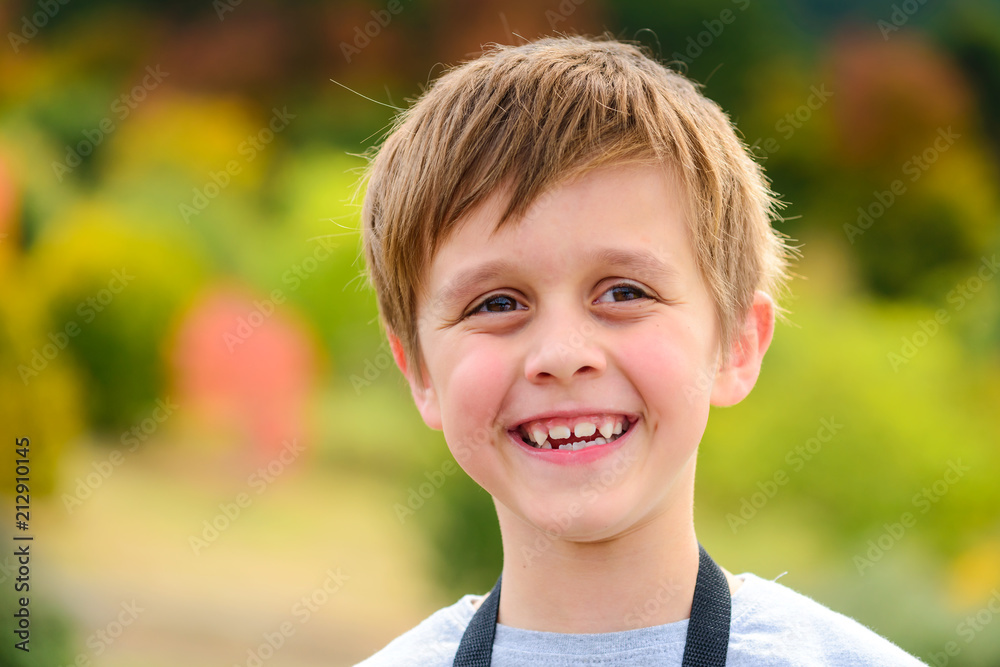 Portrait of smiling boy Portrait of smiling boy