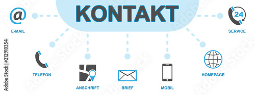 Kontakt - Banner (Icons)