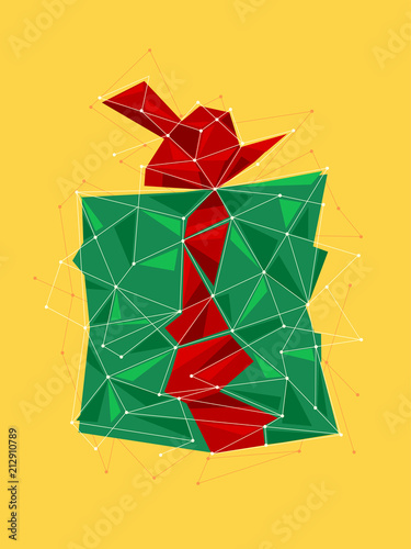 Gift Box Xmas Illustration