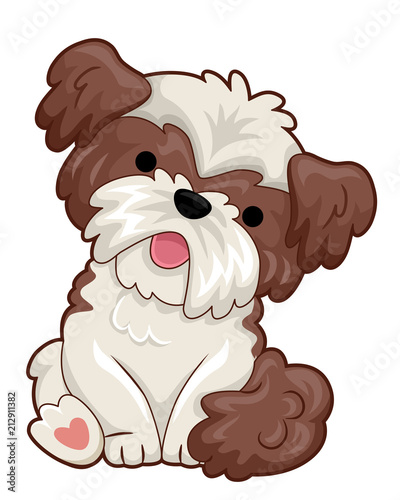 Small Dog Illustration