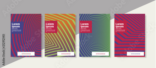 Abstract Geometric Background template collection