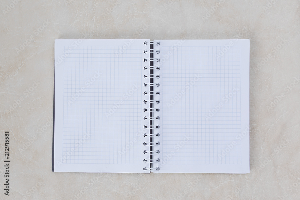 open notebook isolated on paper background.photo with copy space open notebook isolated on paper background.photo with copy space