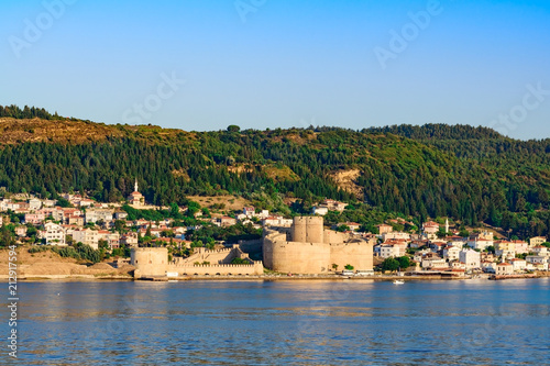 Kilitbahir Castle (Kilitbahir Kalesi) a fortress on the west side of the Dardanelles, opposite the city of Çanakkale. The castle was constructed by Fatih Sultan Mehmet in 1463 to control the straits. photo