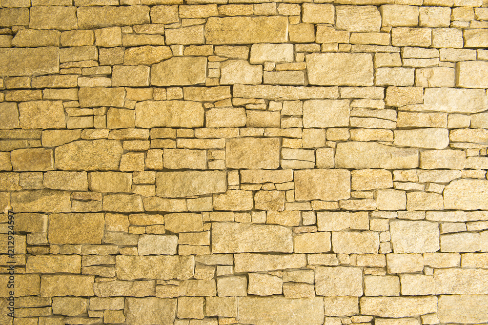 Obraz premium 石組みの壁面