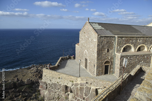 Obraz na płótnie castelsardo w salonie