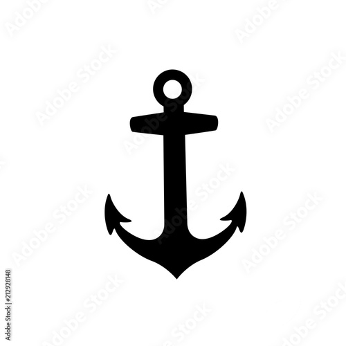 anchor armature icon isolated on white background.