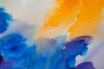 colorful background wet