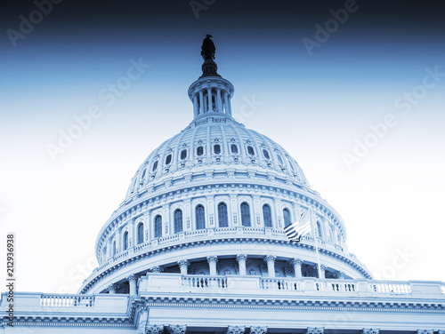 Wallpaper Mural Washington DC - US Capitol building Torontodigital.ca