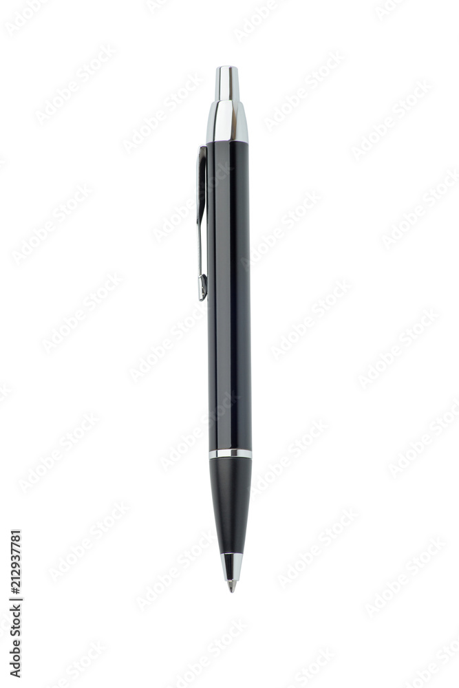 Black pen isolated on white background Black pen isolated on white background