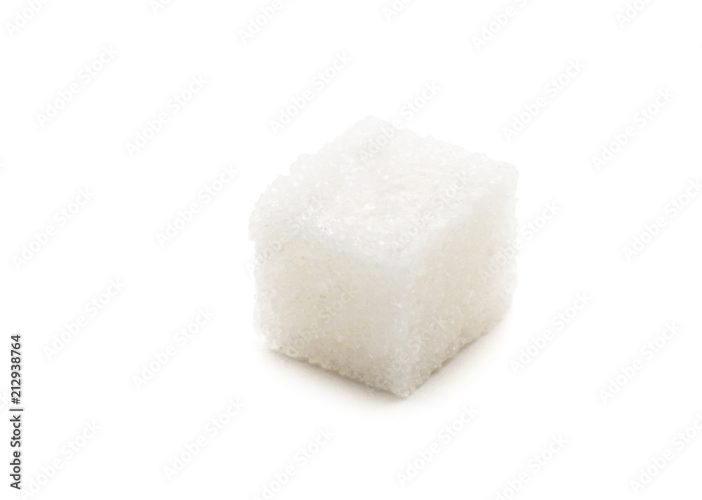 Sugar Cube on white background Sugar Cube on white background