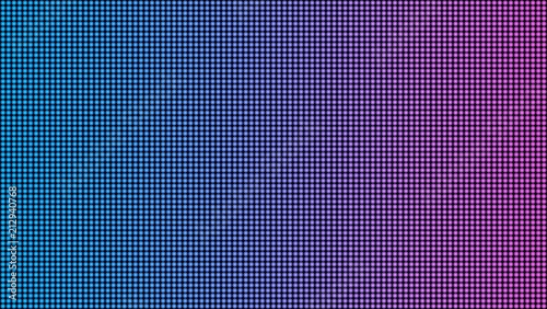 Creative vector illustration of led screen macro texture isolated on transparent background. Art design rgb diode seamless pattern. Abstract concept graphic television projection display element.
