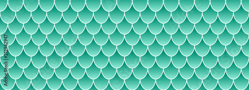 Creative vector illustration of holographic mermaid tail background isolated on transparent background. Art design mesh gradient magic fish skin. Abstract concept graphic water-nymph element