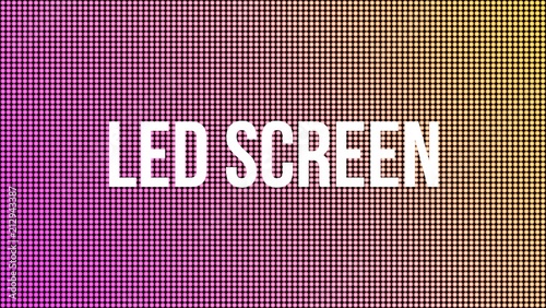 Creative vector illustration of led screen macro texture isolated on transparent background. Art design rgb diode seamless pattern. Abstract concept graphic television projection display element.