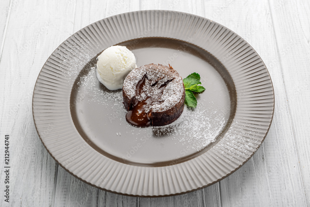 Hot Chocolate Pudding , Fondant au chocolat Hot Chocolate Pudding , Fondant au chocolat
