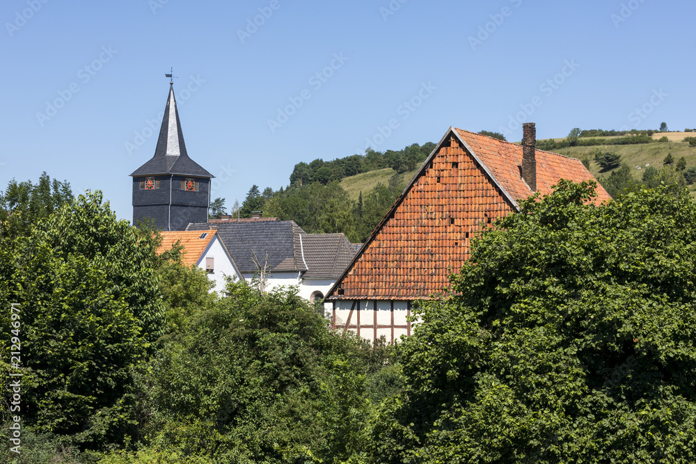 Center of the hessian village Lamerden