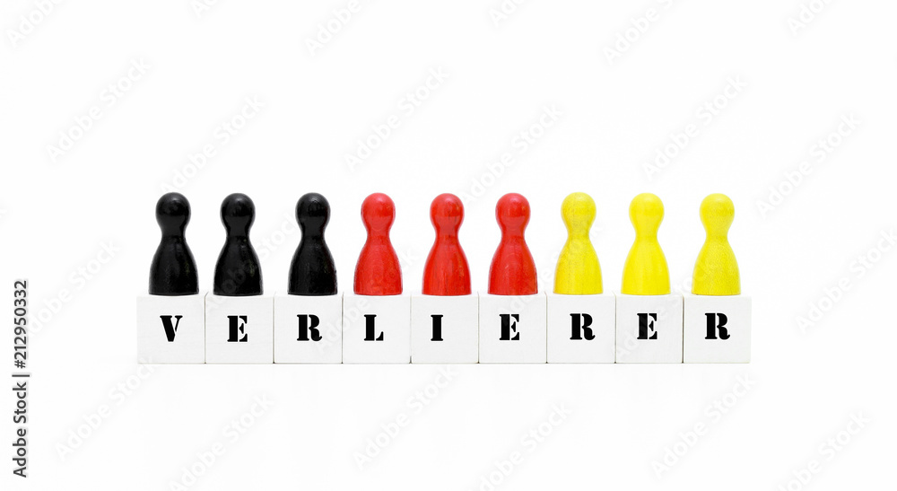 Fototapeta premium Verlierer Deutschland