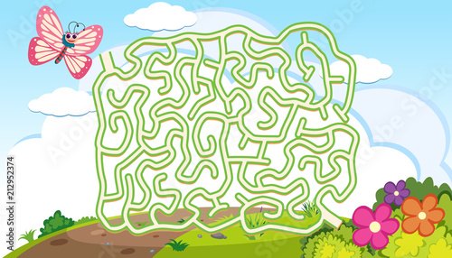 A Nature Maze Puzzle Games