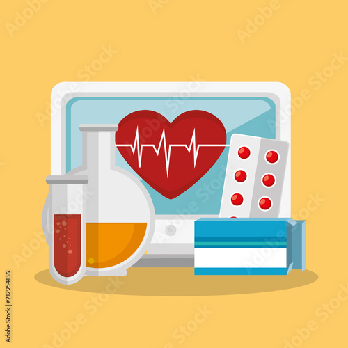 tele medicine online with desktop