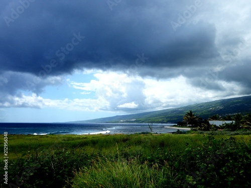 La Reunion island's coast - France