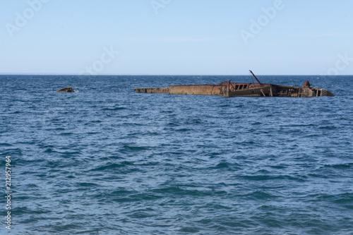 Ship wreck by the city © photo.malte
